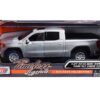 2019 GMC Sierra 1500 SLT Crew Cab Pickup Truck Silver Metallic 1/24-1/27 Diecast Model Car by Motormax