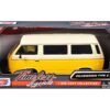 Volkswagen Type 2 (T3) Van Yellow and Beige “Timeless Legends” Series 1/24 Diecast Model Car by Motormax