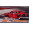 Audi R8 LMS GT3 Red “Timeless Legends” Series 1/24 Diecast Car Model by Motormax