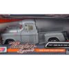 1957 GMC Blue Chip Pickup Truck Gray “Timeless Legends” Series 1/24 Diecast Model Car by Motormax