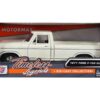 1977 Ford F-150 Custom Pickup Truck White “Timeless Legends” Series 1/24 Diecast Model Car by Motormax