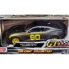 2017 Chevrolet Camaro ZL1 #90 Matt Gray with Yellow Stripes “GT Racing” Series 1/24 Diecast Model Car by Motormax