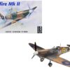 Level 4 Model Kit Supermarine Spitfire Mk-II Fighter Aircraft 1/48 Scale Model by Revell