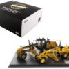 Cat Caterpillar No. 12 Motor Grader (Circa 1939-1959) and Cat Caterpillar 12M3 Motor Grader (Current) with Operators “Evolution Series” Set of 2 pieces 1/50 Diecast Models by Diecast Masters