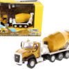 CAT Caterpillar CT660 Day Cab Tractor with McNeilus Bridgemaster Concrete Mixer “Play & Collect!” Series 1/64 Diecast Model by Diecast Masters