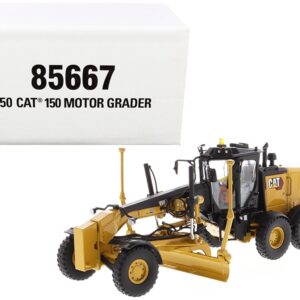 CAT Caterpillar 150 Motor Grader with Operator “High Line Series” 1/50 Diecast Model by Diecast Masters