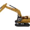 CAT Caterpillar 395 Next-Generation Hydraulic Excavator (General Purpose Version) Yellow with Additional Tools “High Line Series” 1/87 (HO) Diecast Model by Diecast Masters