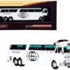 MCI MC-7 Challenger Intercity Coach Bus White “Gray Coach” Toronto – Guelph (Canada) “Vintage Bus & Motorcoach Collection” 1/87 (HO) Diecast Model by Iconic Replicas