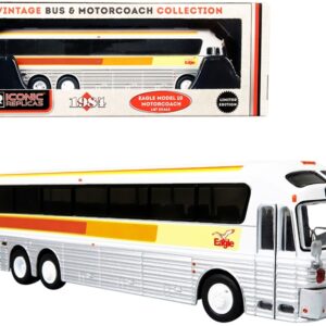 1984 Eagle Model 10 Motorcoach Bus “Corporate” “Vintage Bus & Motorcoach Collection” 1/87 (HO) Diecast Model by Iconic Replicas