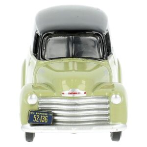 1950 Chevrolet Panel Van “Speciality Foods” Light Green and Black 1/87 (HO) Scale Diecast Model Car by Oxford Diecast