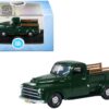 1948 Dodge B-1B Pickup Truck Dark Green 1/87 (HO) Scale Diecast Model Car by Oxford Diecast