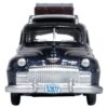 1946 DeSoto Suburban with Roof Rack and Luggage Butterfly Blue Metallic with Crystal Gray Top 1/87 (HO) Scale Diecast Model Car by Oxford Diecast