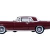 1956 Lincoln Continental Mark II Dark Red 1/87 (HO) Scale Diecast Model Car by Oxford Diecast