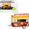 “Bob’s Hot Dogs” Mobile Food Trailer 1/87 (HO) Scale Diecast Model by Oxford Diecast