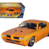 1969 Pontiac GTO Judge Pro Stock Orange 1/24 Diecast Car Model by Jada