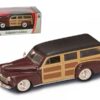 1948 Ford Woody Burgundy 1/43 Diecast Model Car by Road Signature