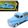 1950 GMC Pickup Truck Light Blue 1/43 Diecast Model Car by Road Signature