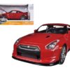 2009 Nissan GT-R R35 Red 1/24 Diecast Car Model by Jada