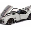 1965 Shelby Cobra 427 S/C Grey 1/24 Diecast Model Car by Jada