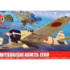 Level 1 Model Kit Mitsubishi A6M2b Zero Fighter Aircraft 1/72 Plastic Model Kit by Airfix