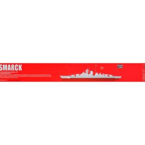 Level 3 Model Kit German Battleship Bismarck 1/600 Plastic Model Kit by Airfix