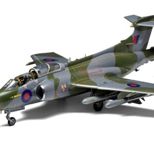 Level 4 Model Kit Blackburn Buccaneer S.2B Aircraft with 3 Scheme Options 1/48 Plastic Model Kit by Airfix