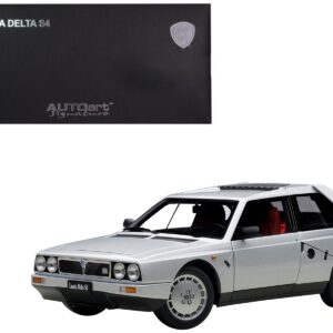 Lancia Delta S4 Grey 1/18 Diecast Model Car by Autoart