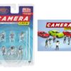 “Camera Crew” 6 piece Diecast Figure Set (5 Figures 1 camera) Limited Edition to 3600 pieces Worldwide for 1/64 Scale Models by American Diorama