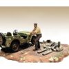 “4X4 Mechanic” Figure 3 for 1/18 Scale Models by American Diorama