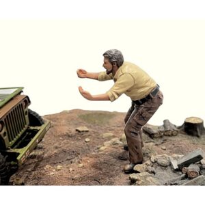 “4X4 Mechanic” Figure 6 for 1/18 Scale Models by American Diorama