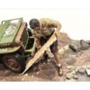 “4X4 Mechanic” Figure 8 with Board Accessory for 1/18 Scale Models by American Diorama