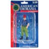 “Firefighters” Off Duty Figure for 1/18 Scale Models by American Diorama