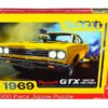 Jigsaw Puzzle 1969 Plymouth GTX Hardtop Pro Street MODEL BOX PUZZLE (1000 piece) by AMT