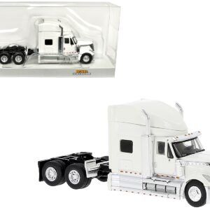 2010 International Lonestar Truck Tractor White 1/87 (HO) Scale Model Car by Brekina