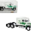 1978 Ford LTL 9000 Truck Tractor White with Green Flames 1/87 (HO) Scale Model Car by Brekina