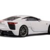 Lexus LFA RHD (Right Hand Drive) Pearl White Metallic 1/64 Diecast Model Car by CM Models