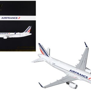 Airbus A320 Commercial Aircraft “Air France” White with Tail Stripes “Gemini 200” Series 1/200 Diecast Model Airplane by GeminiJets