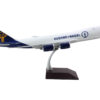 Boeing 747-8F Commercial Aircraft “Atlas Air – Kuene+Nagel” (N862GT) White with Blue Tail “Gemini 200 – Interactive” Series 1/200 Diecast Model Airplane by GeminiJets