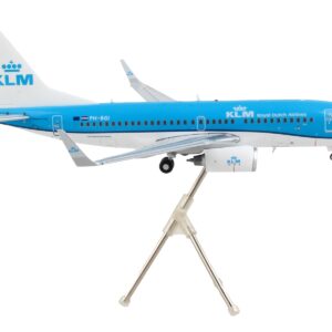 Boeing 737-700 Commercial Aircraft “KLM Royal Dutch Airlines” Blue with White Tail “Gemini 200” Series 1/200 Diecast Model Airplane by GeminiJets