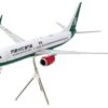 Boeing 737-800 Commercial Aircraft “Mexicana” (XA-ASM) White with Green Stripes “Gemini 200” Series 1/200 Diecast Model Airplane by GeminiJets