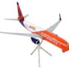 Boeing 737-800 Commercial Aircraft “Sun Country Airlines” Orange and White “Gemini 200” Series 1/200 Diecast Model Airplane by GeminiJets