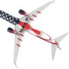 Boeing 737-800 Commercial Aircraft “Southwest Airlines – Freedom One” American Flag Livery “Gemini 200” Series 1/200 Diecast Model Airplane by GeminiJets