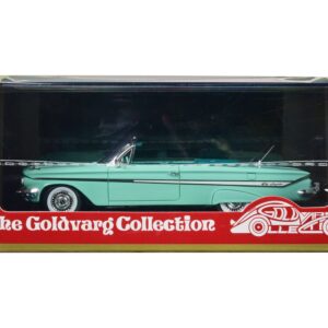 1961 Chevrolet Impala Convertible Light Green with Green Interior Limited Edition to 240 pieces Worldwide 1/43 Model Car by Goldvarg Collection