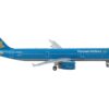 Airbus A321 Commercial Aircraft “Vietnam Airlines” Blue 1/400 Diecast Model Airplane by GeminiJets