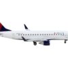 Embraer ERJ-175 Commercial Aircraft “Delta Connection – Delta Air Lines” White with Red and Blue Tail 1/400 Diecast Model Airplane by GeminiJets