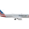 Boeing 787-8 Commercial Aircraft “American Airlines” Gray with Striped Tail 1/400 Diecast Model Airplane by GeminiJets