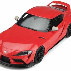 2020 Toyota Supra GR Heritage Edition Red 1/18 Model Car by GT Spirit