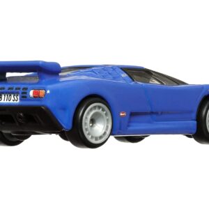 1994 Bugatti EB110 Blue “Exotic Envy” Series Diecast Model Car by Hot Wheels