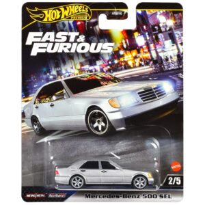 Mercedes-Benz 500 SEL Silver Metallic “The Fast and the Furious: Tokyo Drift” (2006) Movie “Fast & Furious” Series Diecast Model Car by Hot Wheels