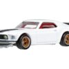 1969 Ford Mustang Boss 302 White with Black Stripes “Fast & Furious 6” (2013) Movie “Premium” Series Diecast Model Car by Hot Wheels